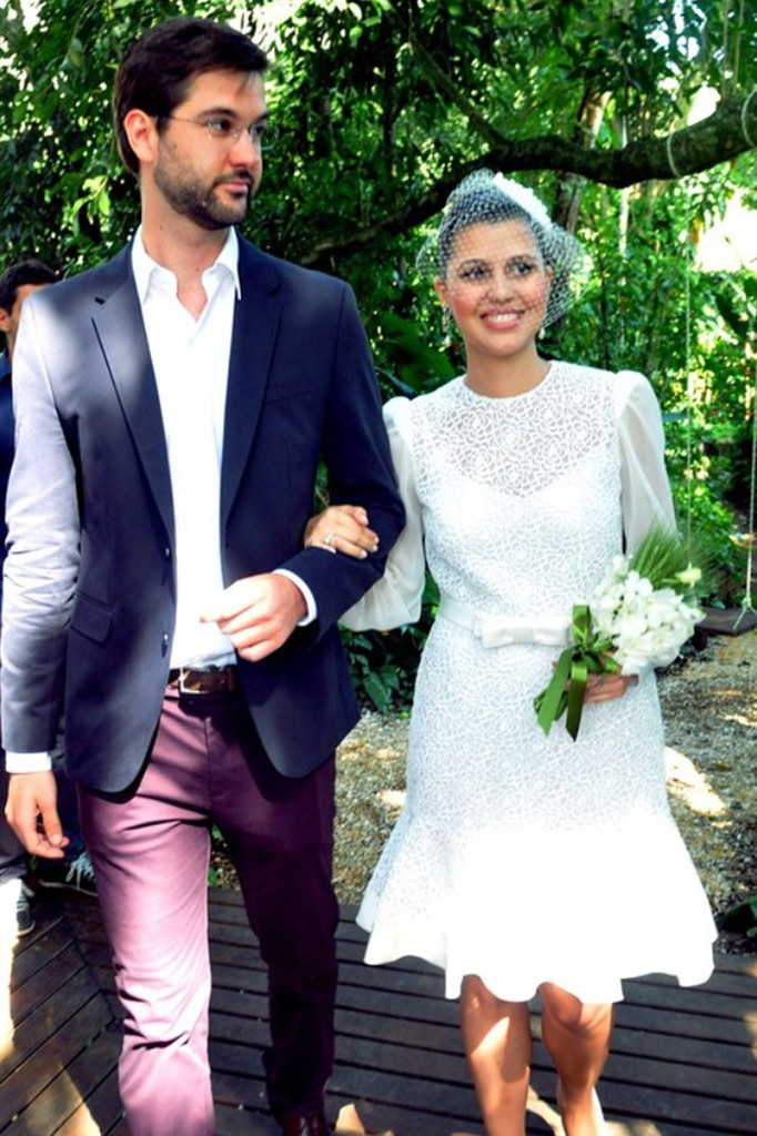 Casamento de Yasmine Paranaguá com o príncipe João Orleans em Paraty