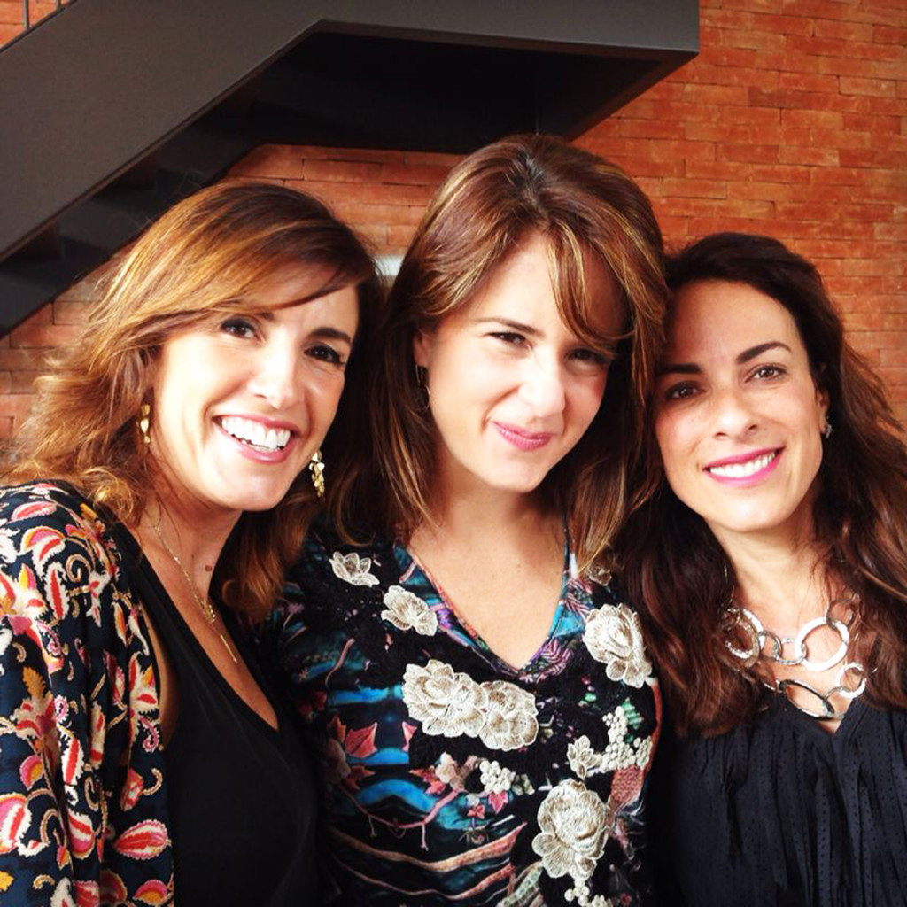 Daniela, Clarissa e Andrea - trio do O Ateliê